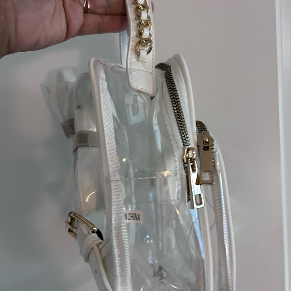 MINI BACKPACK • White and Clear • - Picture 4 of 8